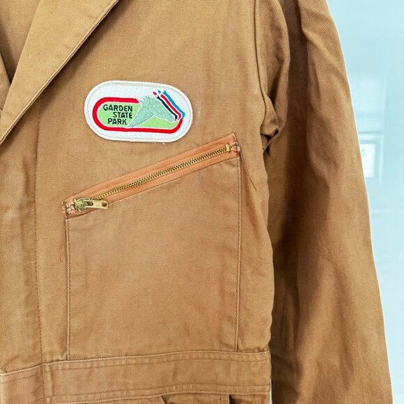 Vintage Garden State Park Coveralls Deadstock Workwear New Jersey NJ - Picture 4 of 8